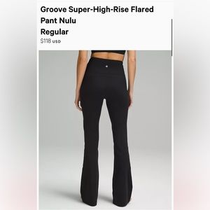 Lululemon flare leggings